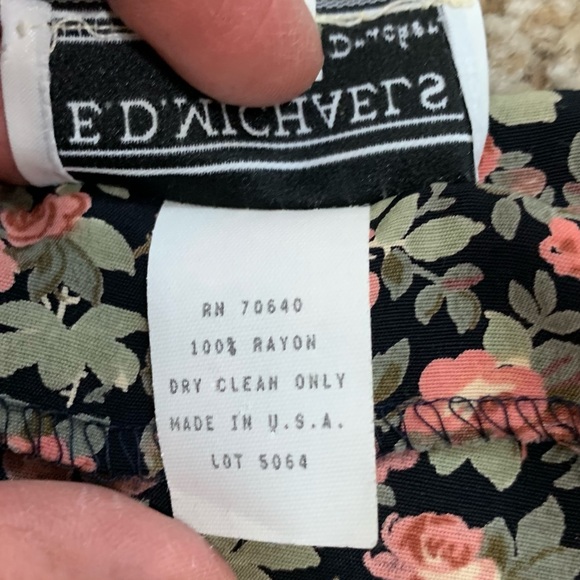 Vintage floral print Cottagecore dress - Picture 8 of 13